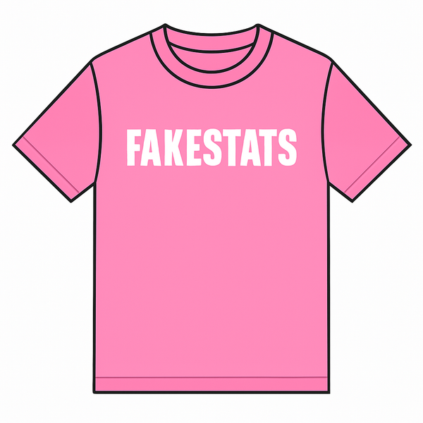 FAKESTATS STAPLE TEE (PINK)