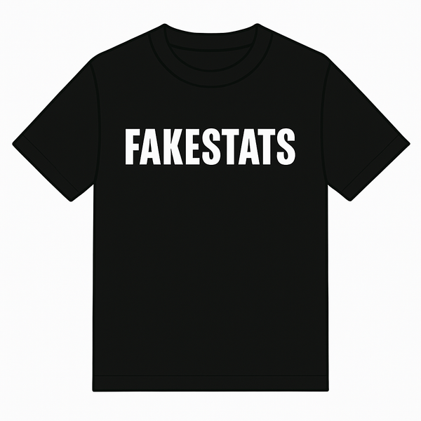 FAKESTATS STAPLE TEE (BLACK)